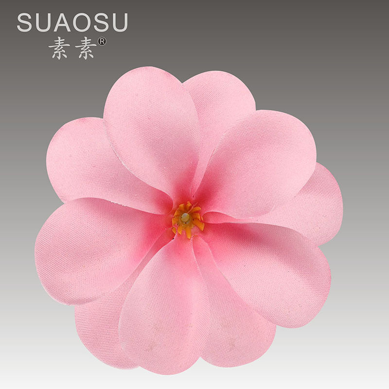 Flor De Seda De Frangipani De Tela al por mayor